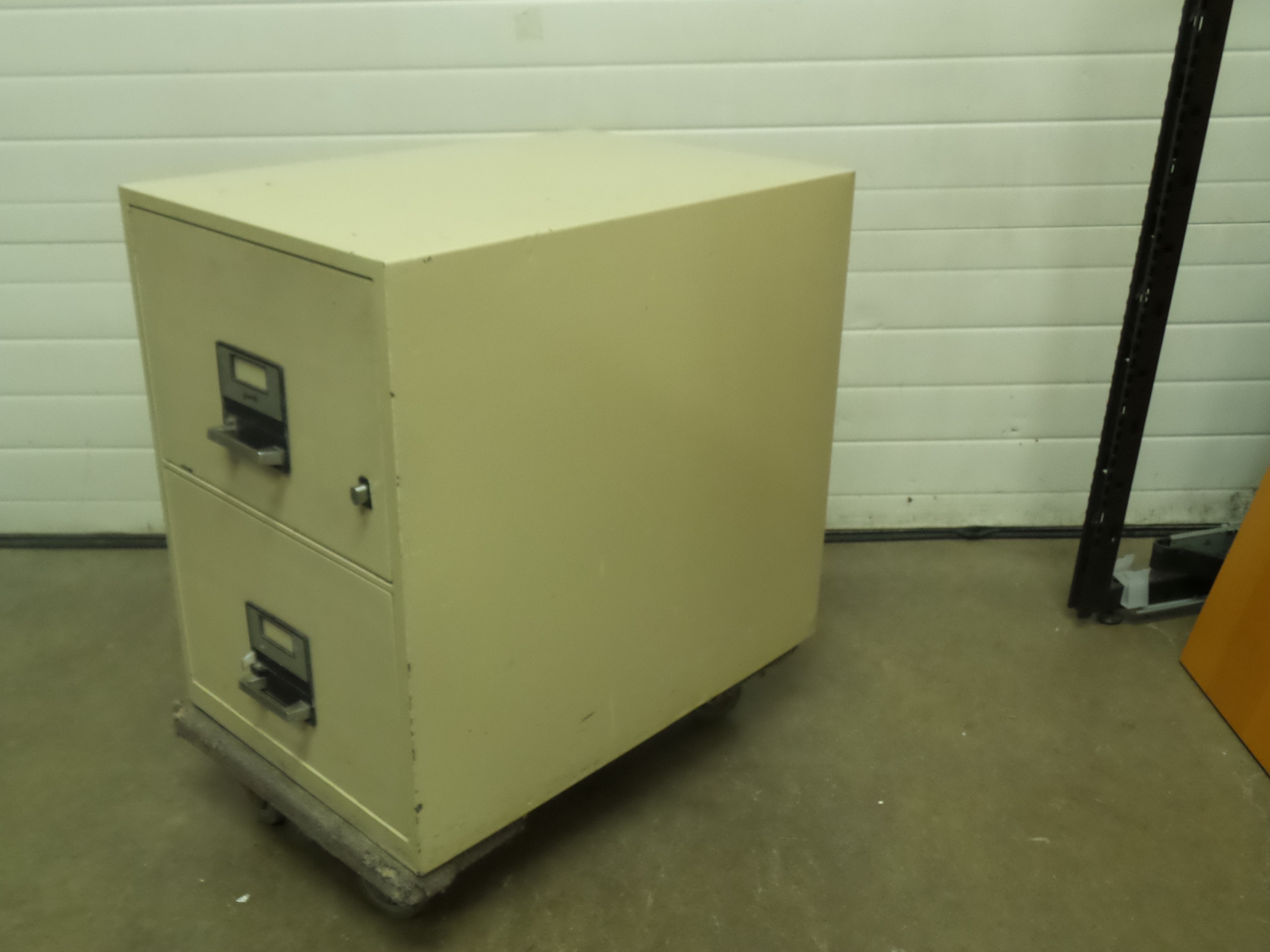 York Creme 2 Drawer Fire Proof File Locking Allsold.ca Buy & Sell Used Office